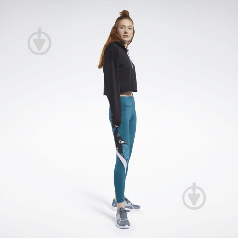 Джемпер Reebok WOR MYT 1/4 Zip Hoo FK6773 р. XS чорний - фото 2