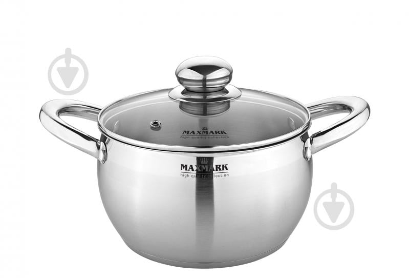 Кастрюля с крышкой Maxmark 2 л MK-APP7503 - фото 1