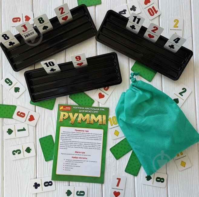Игра настольная Ранок Румми 351581 - фото 2