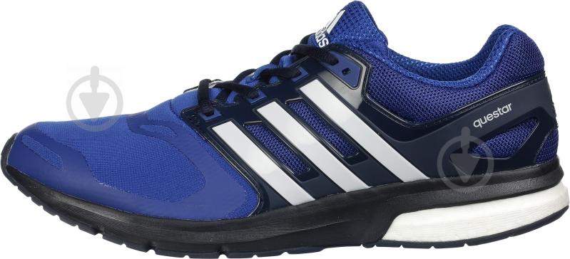 Кроссовки мужские летние Adidas Questar M S76732 р.42 2/3 синие - фото 1