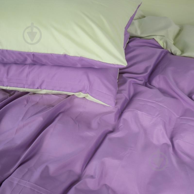 Наволочка Microsatin Premium Viguera (12-0525+16-3310) 70x70 см фиолетовый/салатовый MirSon - фото 3