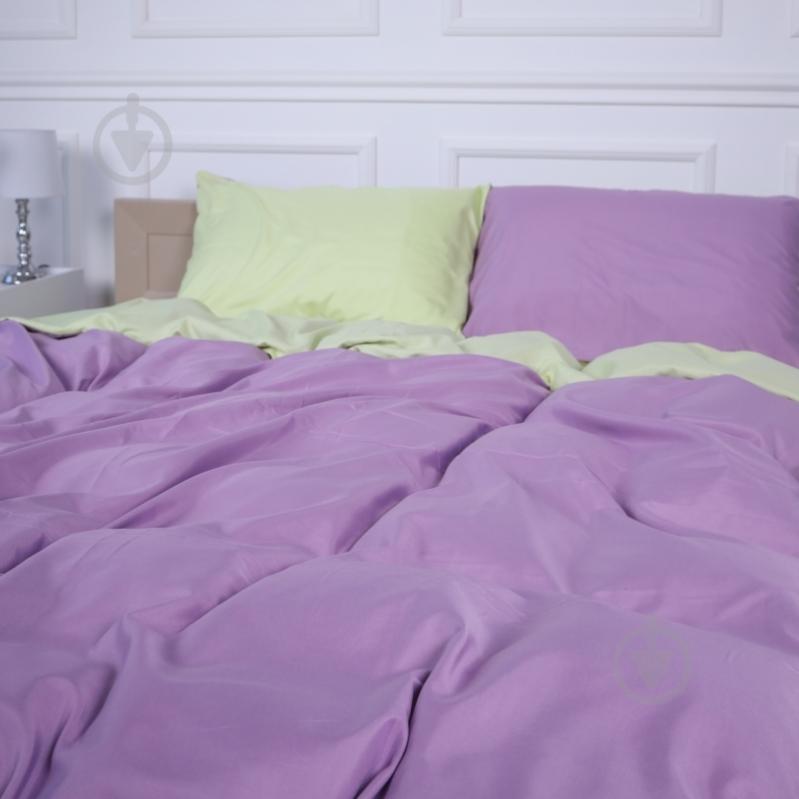 Наволочка Microsatin Premium Viguera (12-0525+16-3310) 70x70 см фиолетовый/салатовый MirSon - фото 5