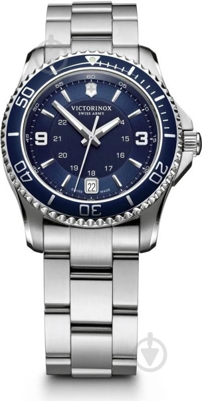Наручний годинник Maverick Victorinox silver (V241609) - фото 1 Наручний годинник Maverick Victorinox silver (V241609) - фото 1