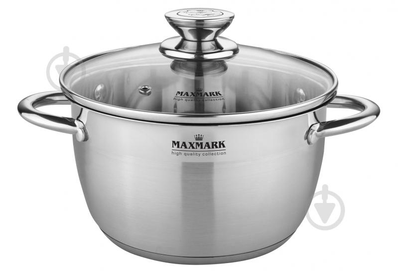 Кастрюля с крышкой Maxmark 5 л MK-VS8506 - фото 1