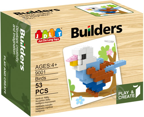 Игрушка-конструктор Builders Птичка 9001 - фото 1