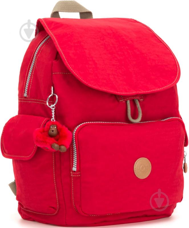 Рюкзак Kipling City Pack червоний K1214788Z - фото 1