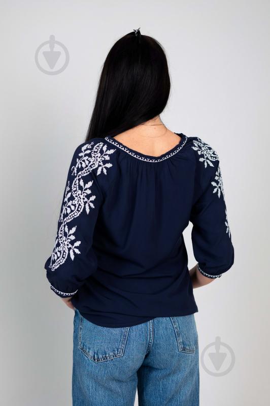 Вышиванка BeArt Волна темно-синий р. 44 1012 - фото 3