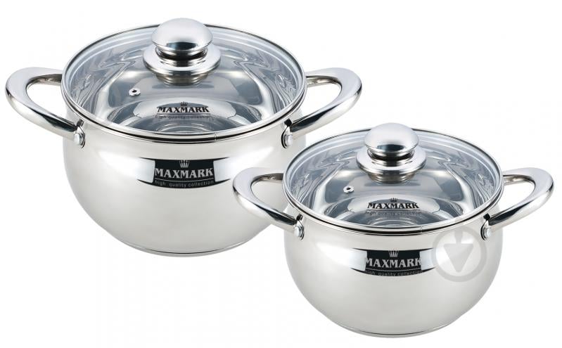 Набор посуды Maxmark 4 предмета MK-APP7504A - фото 1 Набор посуды Maxmark 4 предмета MK-APP7504A - фото 1