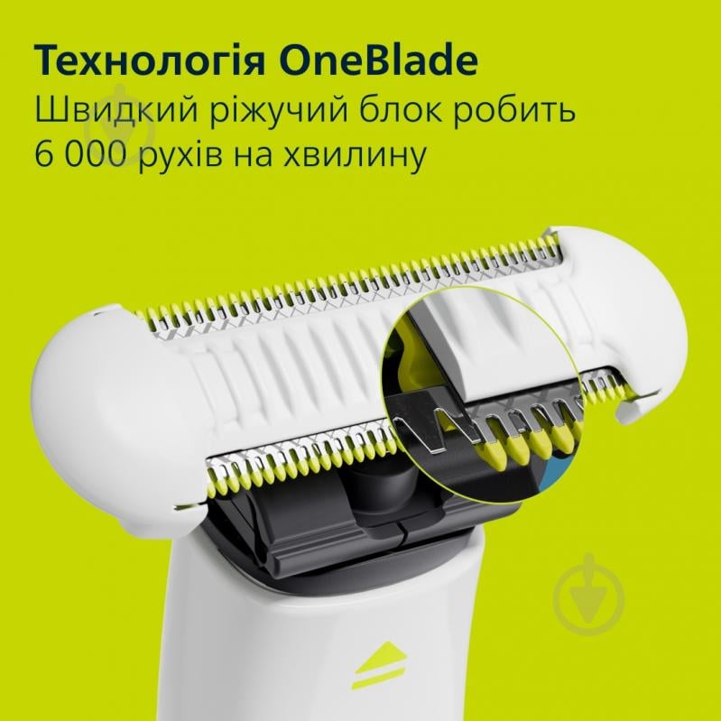 Станок для бритья Philips OneBlade QP1924/22 - фото 5