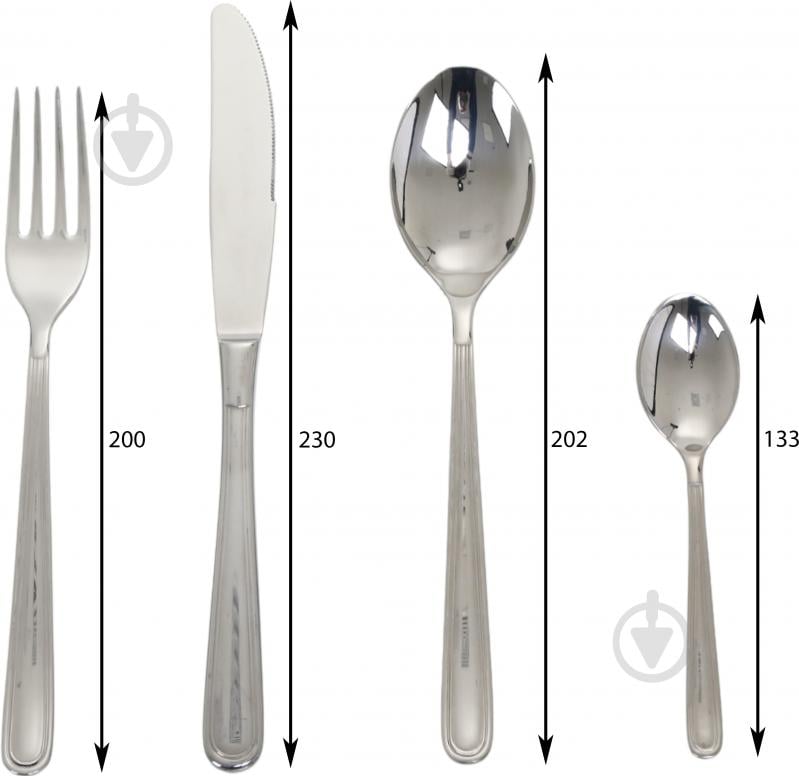 Набор столовых приборов Eme Medea PL24MD/10 - фото 2