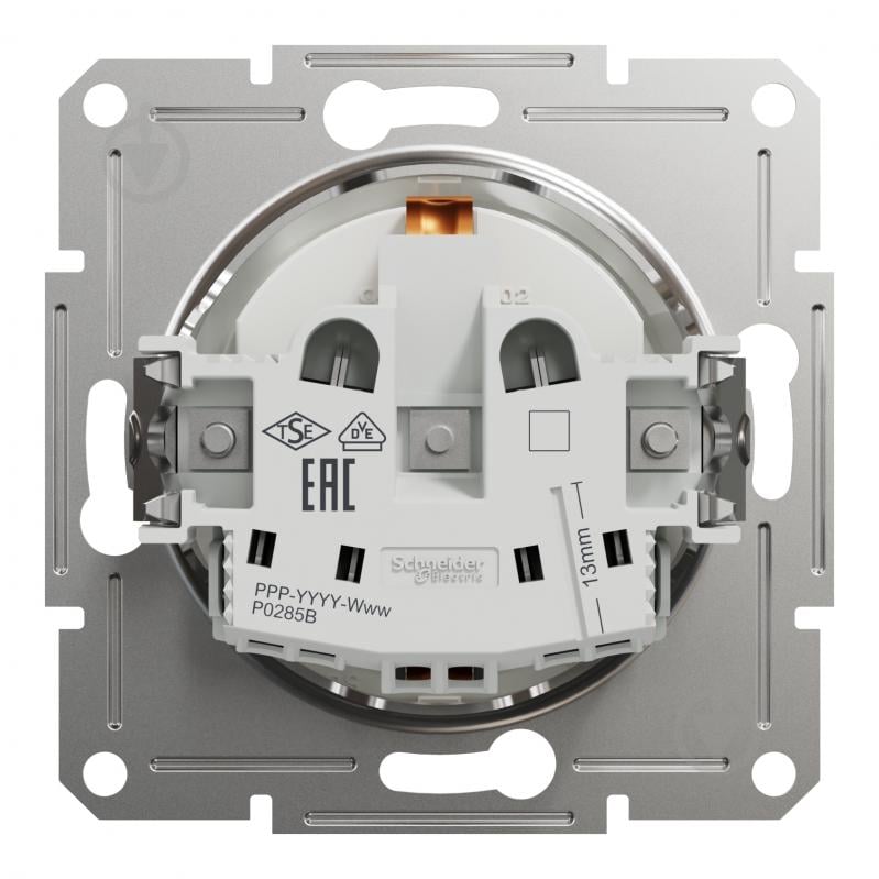 Розетка побутова із заземленням Schneider Electric Asfora IP20 білий EPH2970121 - фото 3 Розетка побутова із заземленням Schneider Electric Asfora IP20 білий EPH2970121 - фото 3