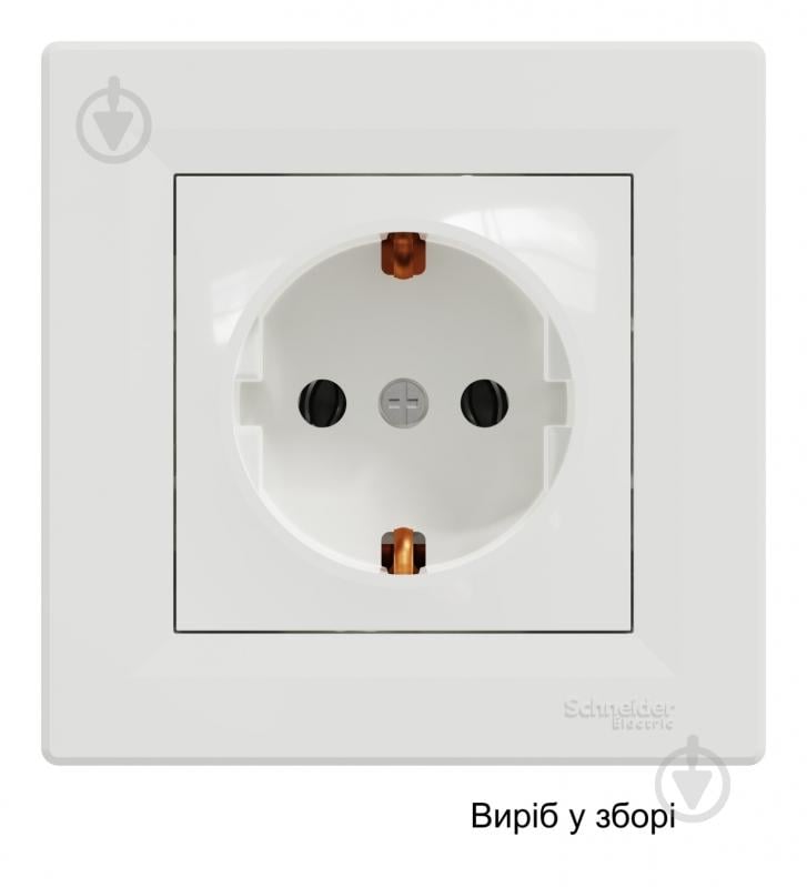 Розетка побутова із заземленням Schneider Electric Asfora IP20 білий EPH2970121 - фото 9 Розетка побутова із заземленням Schneider Electric Asfora IP20 білий EPH2970121 - фото 9