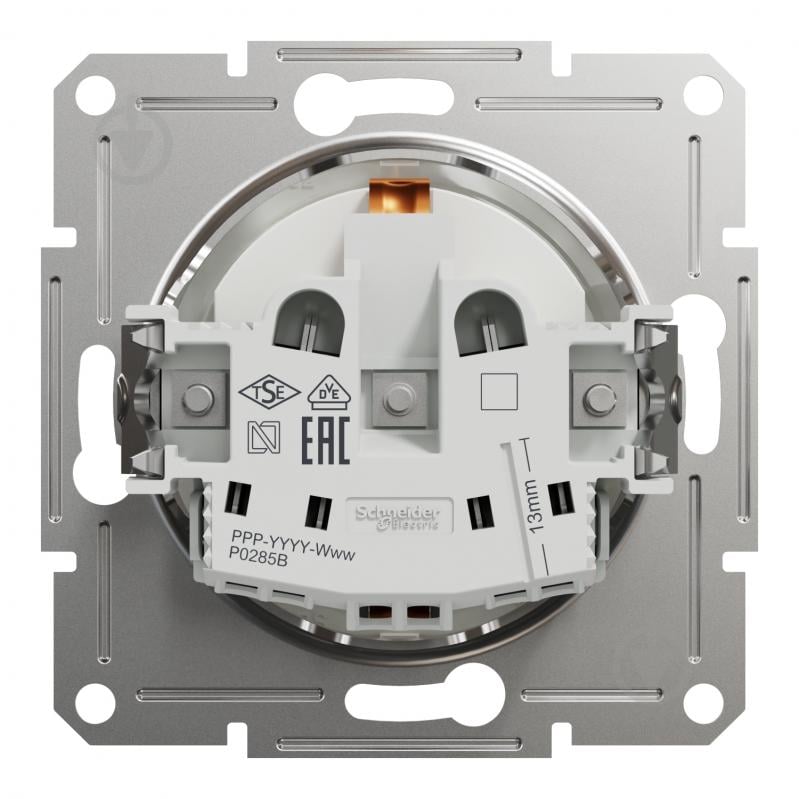 Розетка побутова із заземленням Schneider Electric Asfora IP20 білий EPH2970221 - фото 3 Розетка побутова із заземленням Schneider Electric Asfora IP20 білий EPH2970221 - фото 3
