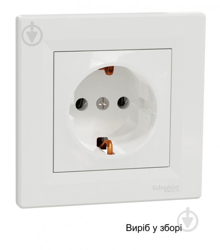 Розетка побутова із заземленням Schneider Electric Asfora IP20 білий EPH2970221 - фото 10 Розетка побутова із заземленням Schneider Electric Asfora IP20 білий EPH2970221 - фото 10