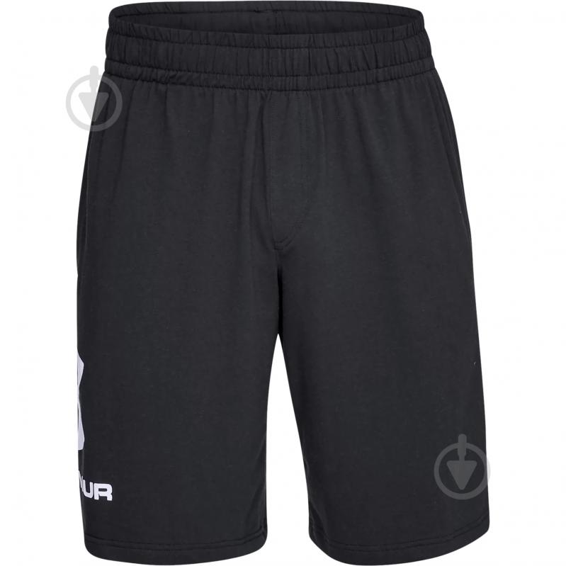 Шорты Under Armour UA Sportstyle Cotton Shorts 1329300-001 р. 2XL черный - фото 1