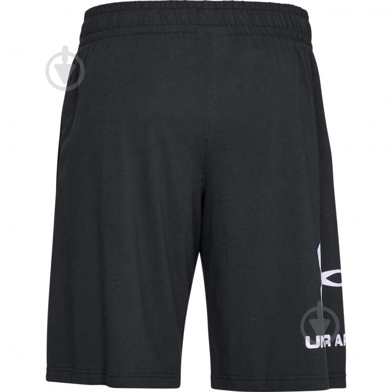 Шорты Under Armour UA Sportstyle Cotton Shorts 1329300-001 р. 2XL черный - фото 2