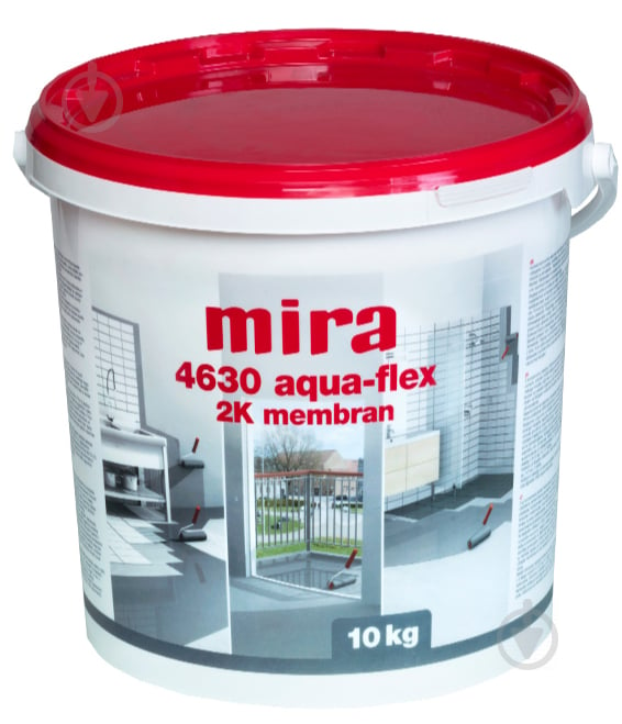 Гідроізоляційна мембрана Mira 4630 aqua-flex 2К membran - фото 1