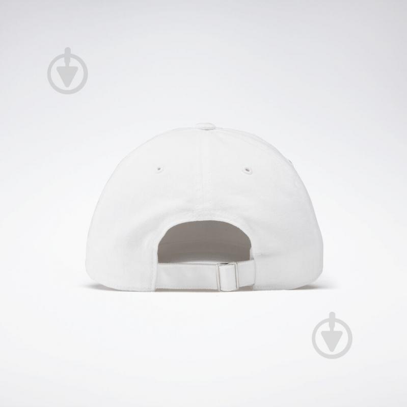 Кепка Reebok CL FO Vector Cap FL9598 OS белый - фото 2