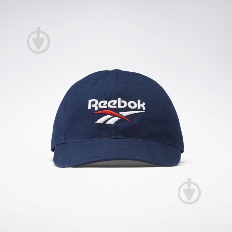 Кепка Reebok CL FO Vector Cap FL9600 OS синий - фото 1