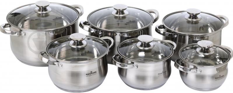 Набір посуду Maxmark 12 предметів MK-BL25 - фото 1