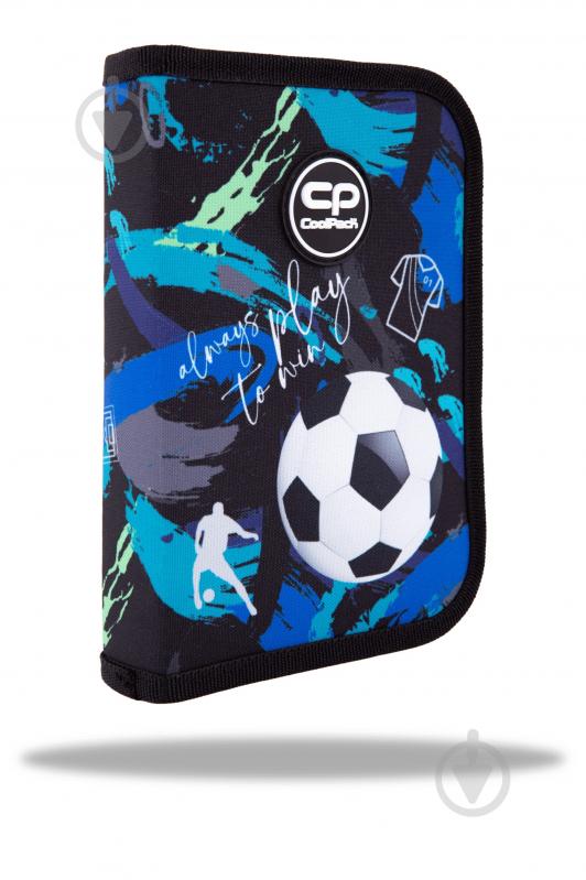 Пенал Clipper Football Navy CoolPack із принтом - фото 1