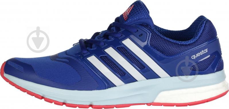 Кроссовки женские летние Adidas Questar 4 S76736 р.37 1/3 синие - фото 1