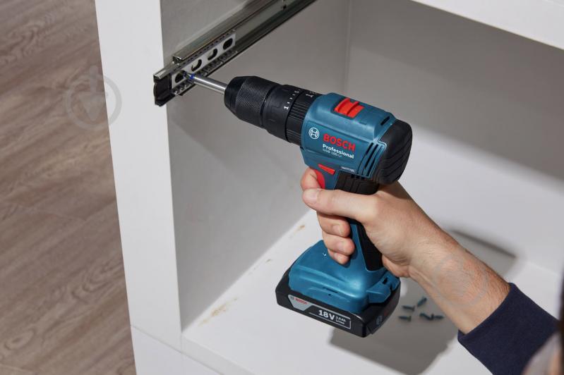 Шуруповерт ударний акумуляторний Bosch Professional GSB 185-LI 06019K3100 - фото 7