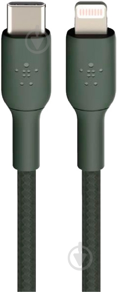 Кабель Belkin USB Type-C to Lightning 1 м midnight green (CAA003BT1MMG) - фото 2