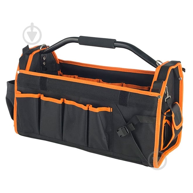 Сумка для инструментов Sturmax с жестким дном 18 карманов TBM049 - фото 1 Сумка для инструментов Sturmax с жестким дном 18 карманов TBM049 - фото 1