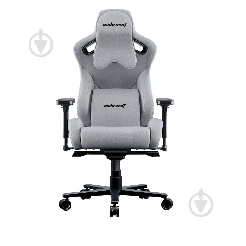 Кресло игровое Anda Seat Kaiser 2 Pro Grey Fabric Size XL серый - фото 1