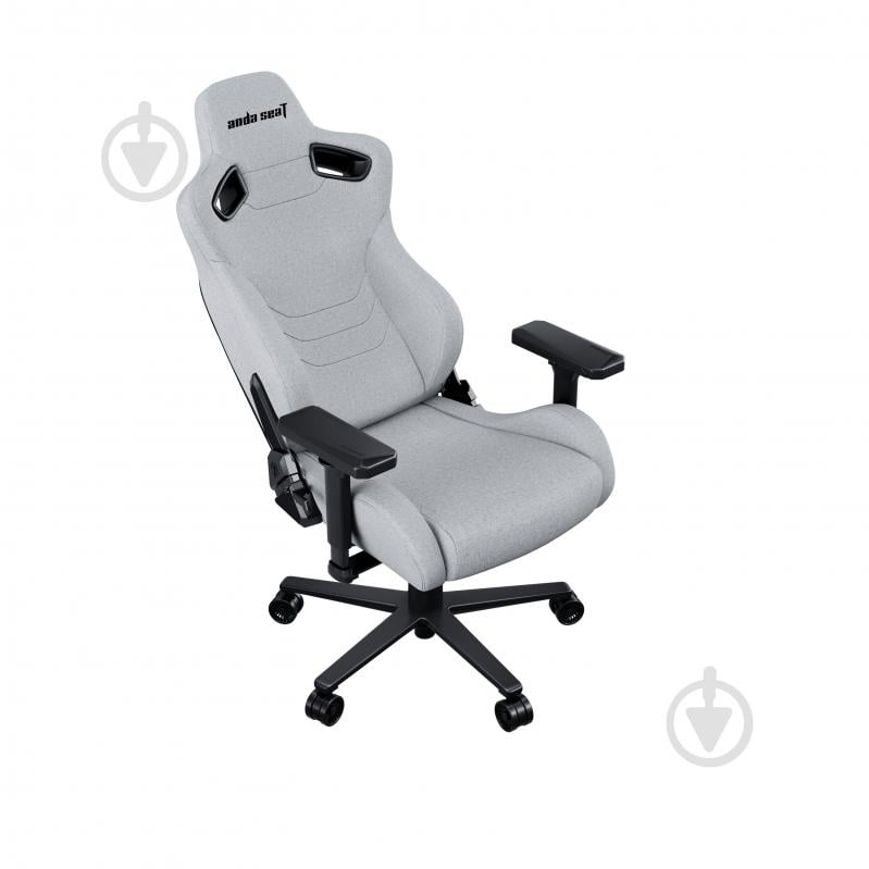 Кресло игровое Anda Seat Kaiser 2 Pro Grey Fabric Size XL серый - фото 11