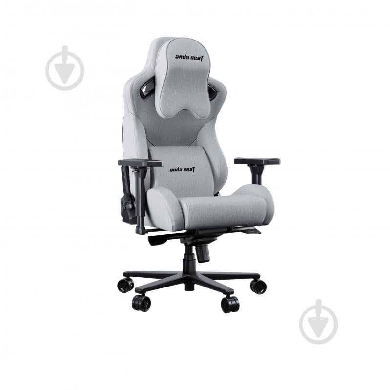 Кресло игровое Anda Seat Kaiser 2 Pro Grey Fabric Size XL серый - фото 12