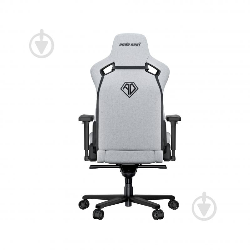 Кресло игровое Anda Seat Kaiser 2 Pro Grey Fabric Size XL серый - фото 3