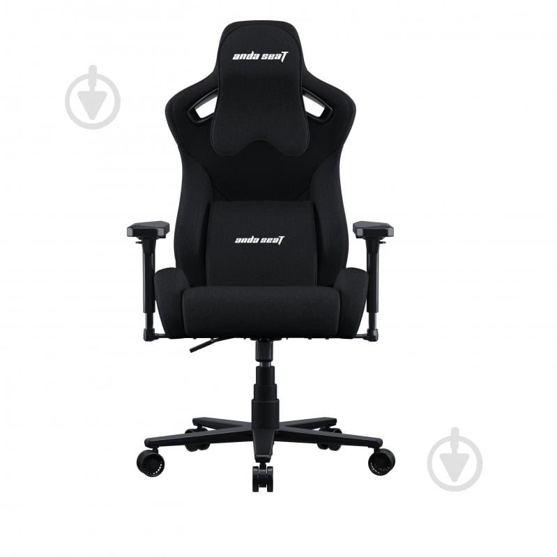 Кресло игровое Anda Seat Kaiser Frontier Fabric Black Size XL черный - фото 1