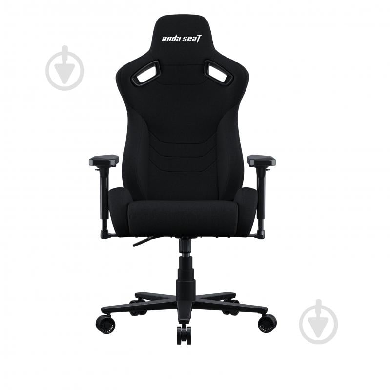 Кресло игровое Anda Seat Kaiser Frontier Fabric Black Size XL черный - фото 2