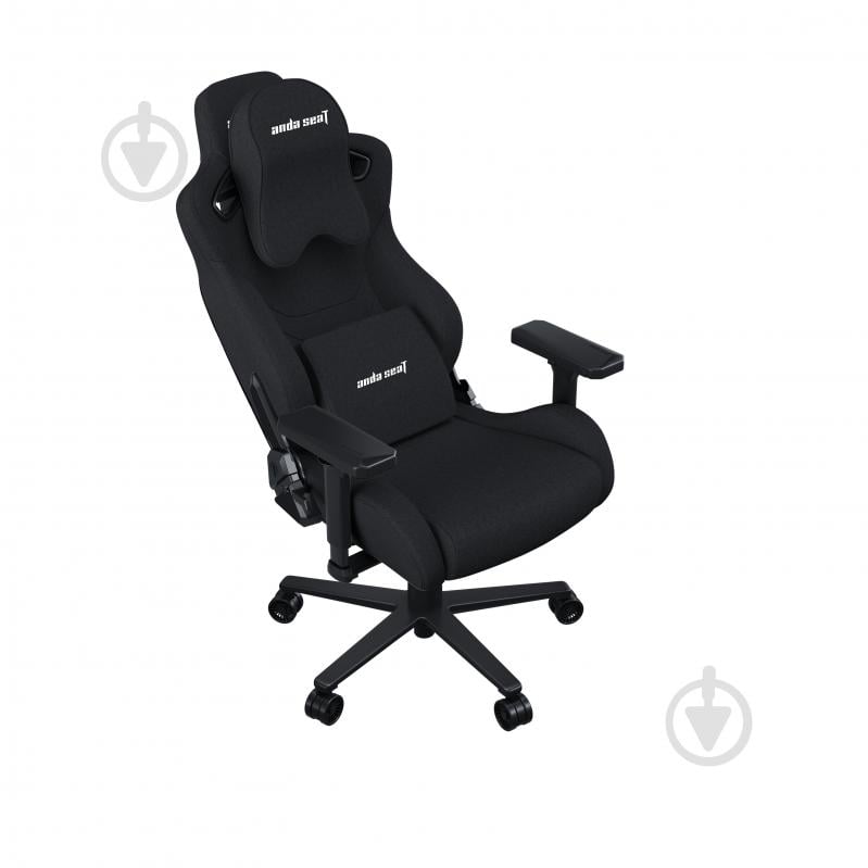 Кресло игровое Anda Seat Kaiser Frontier Fabric Black Size XL черный - фото 3