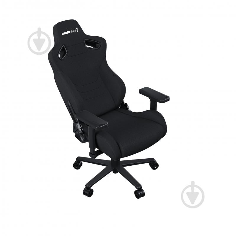 Кресло игровое Anda Seat Kaiser Frontier Fabric Black Size XL черный - фото 6