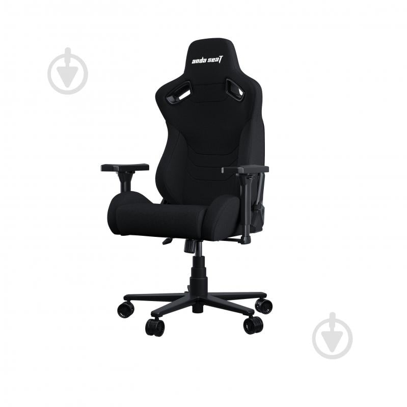 Кресло игровое Anda Seat Kaiser Frontier Fabric Black Size XL черный - фото 4