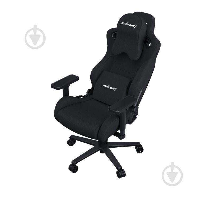 Кресло игровое Anda Seat Kaiser Frontier Fabric Black Size XL черный - фото 8