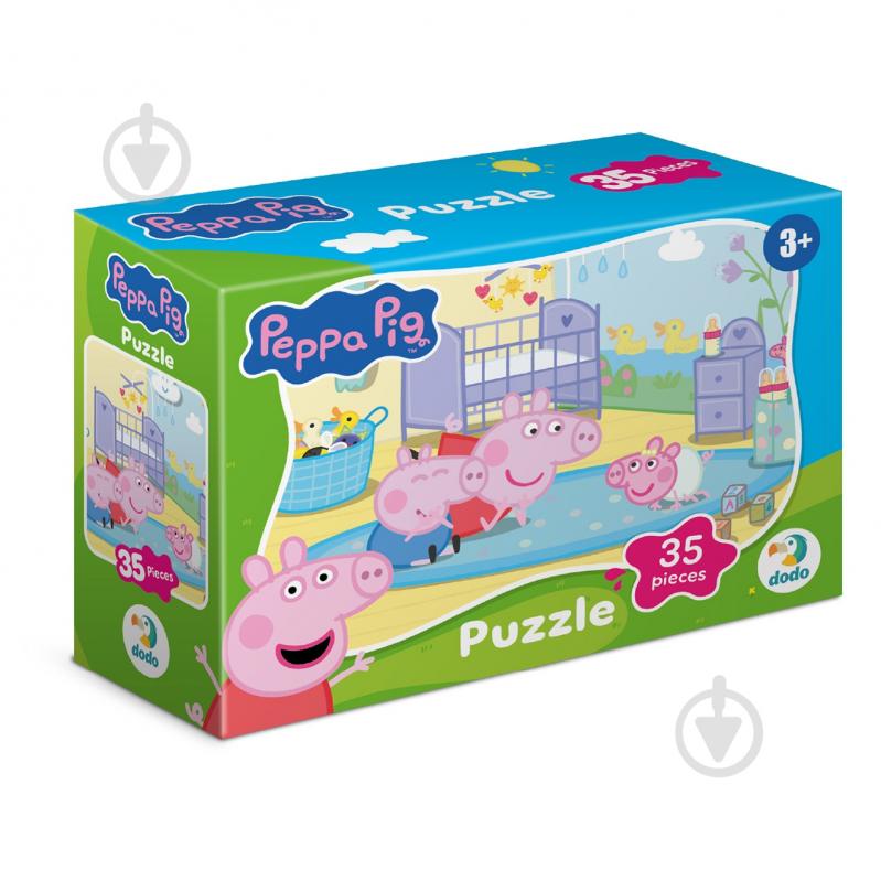 Мини-пазл DoDo Peppa Pig Няньки 35 элементов 200676 - фото 1 Мини-пазл DoDo Peppa Pig Няньки 35 элементов 200676 - фото 1