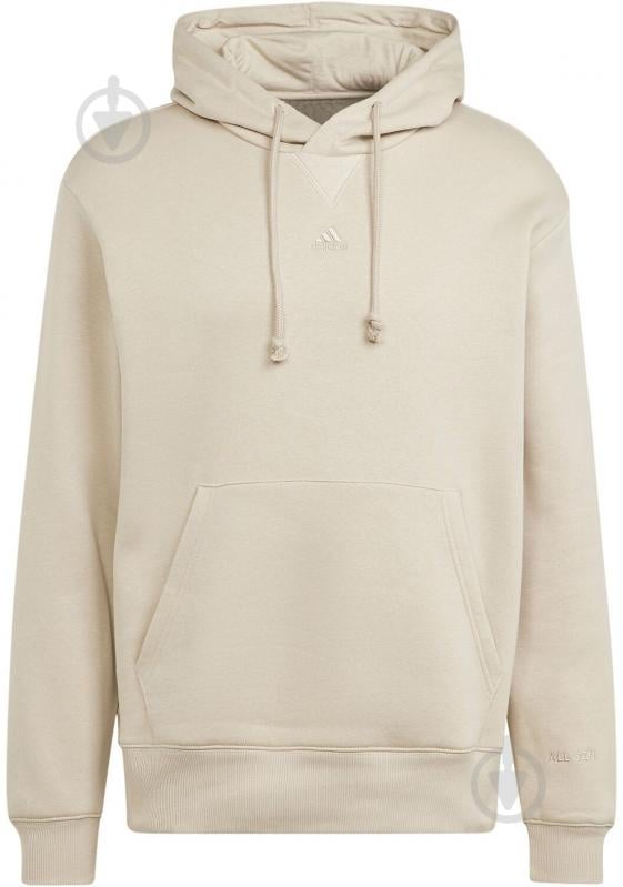 Джемпер Adidas All SZN Fleece Hooded IJ6887 р.2XL бежевый - фото 1