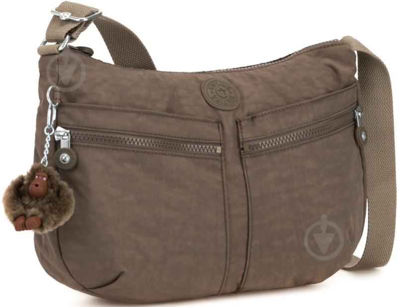 Сумка женская Kipling Izellah коричневый K0214477W - фото 1 Сумка женская Kipling Izellah коричневый K0214477W - фото 1