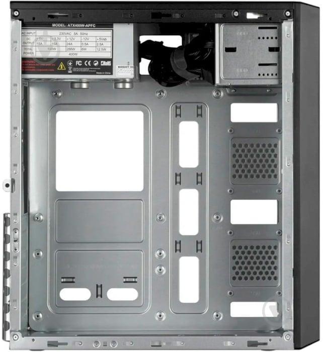 Корпус PrologiX E125 400W Black - фото 9