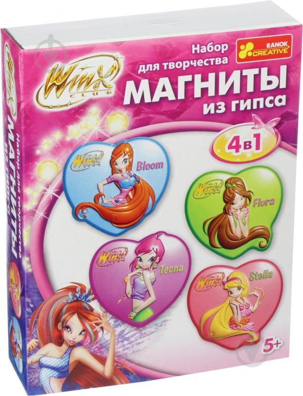 Магниты из гипса Winx Блум, Флора и Техна  Winx - фото 1