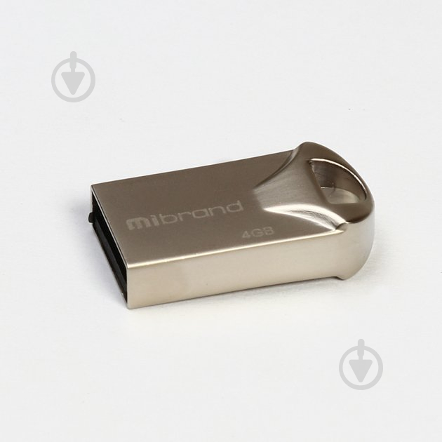 Флешпам'ять USB Mibrand Hawk 4 ГБ USB 2.0 silver (MI2.0/HA4M1S) - фото 2