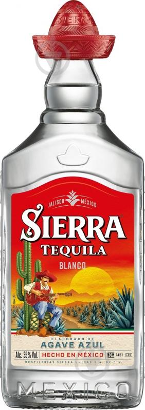 Текила Sierra Blanco 0,5 л 35% - фото 1 Текила Sierra Blanco 0,5 л 35% - фото 1