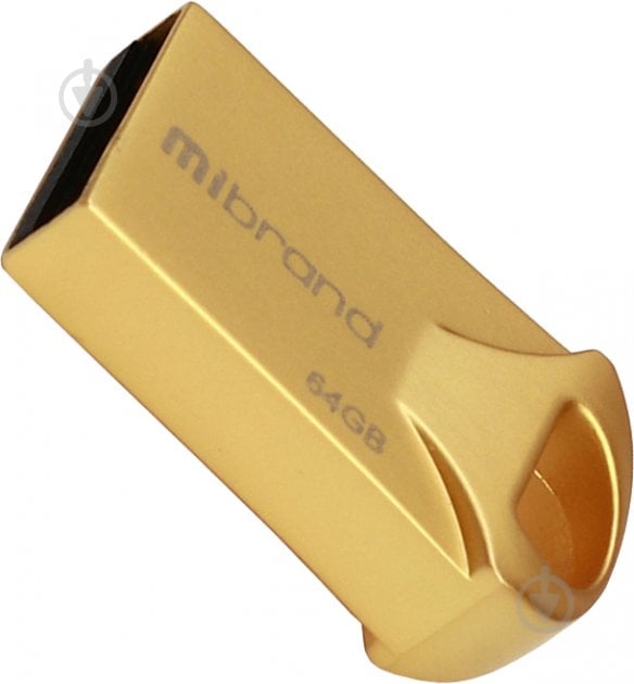 Флешпам'ять USB Mibrand Hawk 64 ГБ USB 2.0 gold (MI2.0/HA64M1G) - фото 1