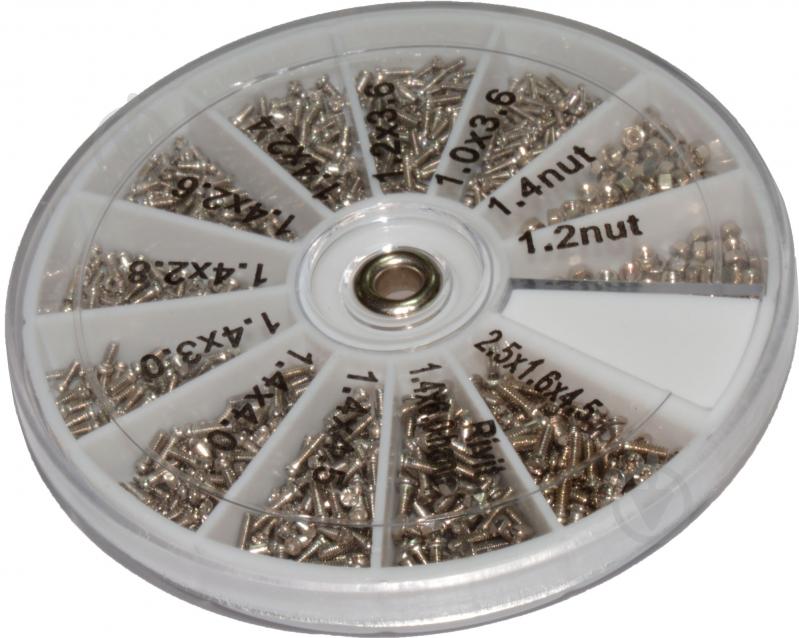 Набор креплений для ремонта очков (600 ед.) - фото 1