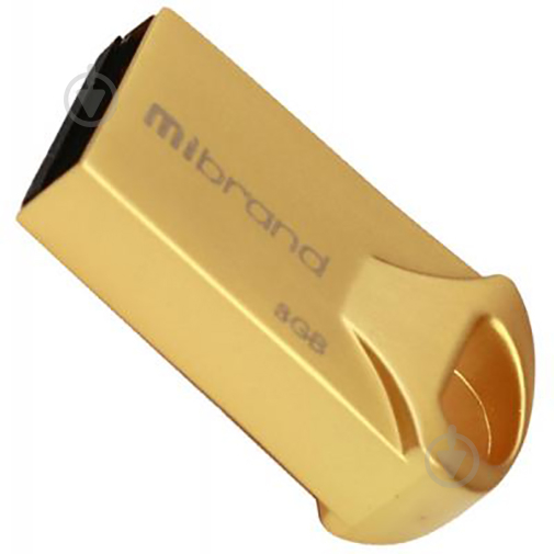 Флешпам'ять USB Mibrand Hawk 8 ГБ USB 2.0 gold (MI2.0/HA8M1G) - фото 1