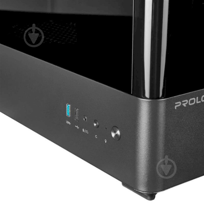 Корпус PrologiX Lumi GM-01AB Glass Black - фото 3